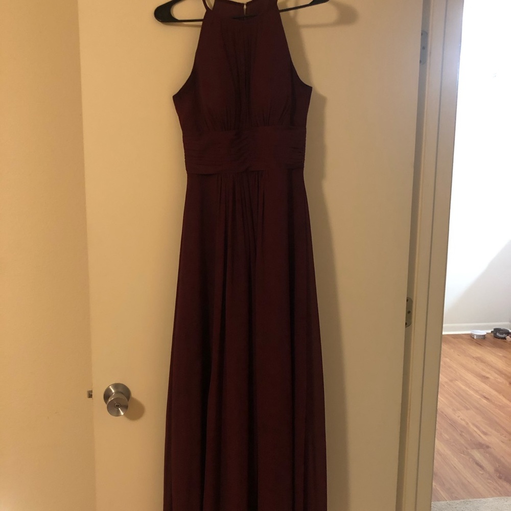 Azazie dress Cabernet